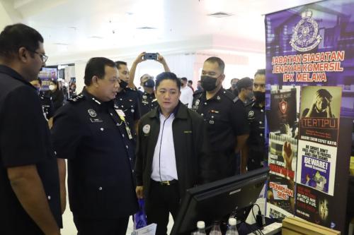 Kempen Anti Scam PDRM 2022 (AWIE TOUR) @ Mahkota Parade, Melaka